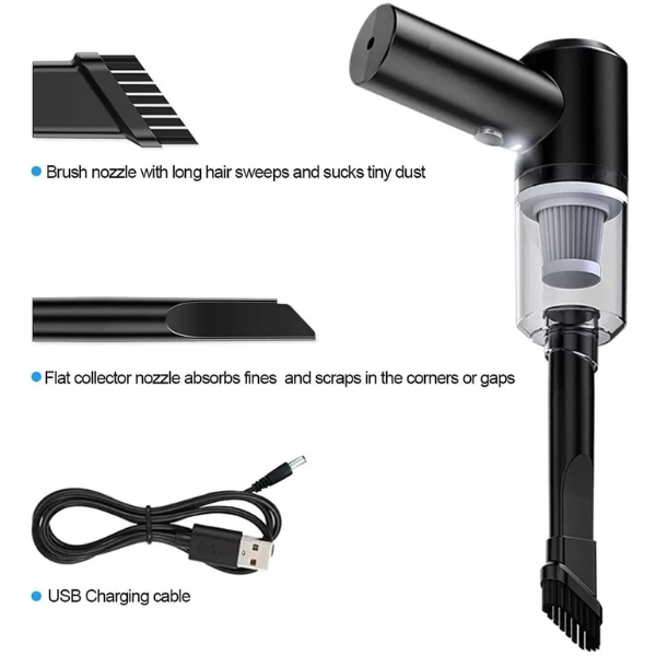 AeroClean™ 2-in-1 Air Duster & Vacuum